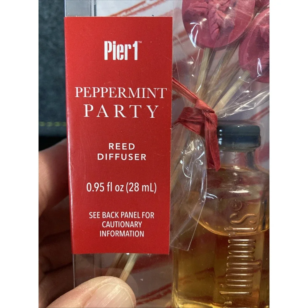 Pier 1 Imports‎ Diffuser Peppermint Party .95 oz NEW SEALED Discontinued